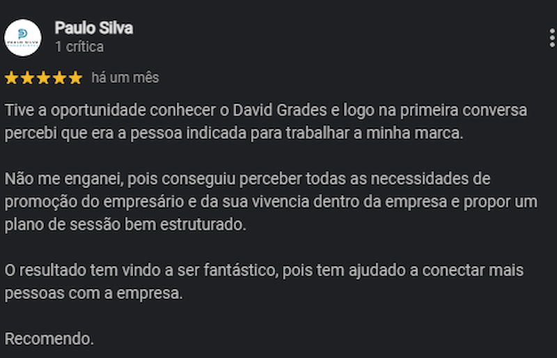 Testemunho real