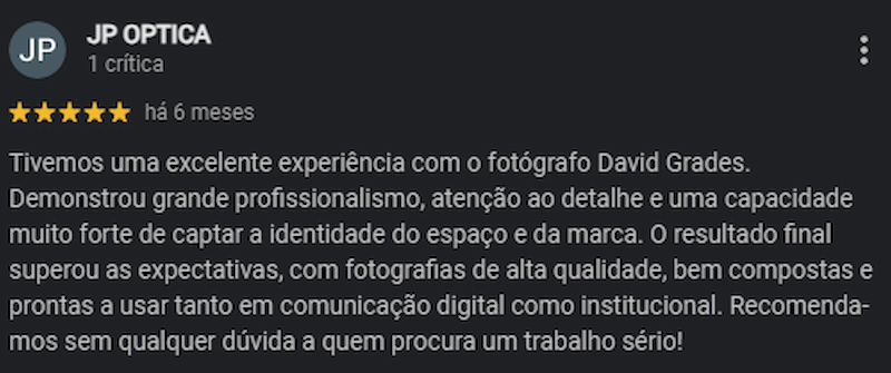 Testemunho real