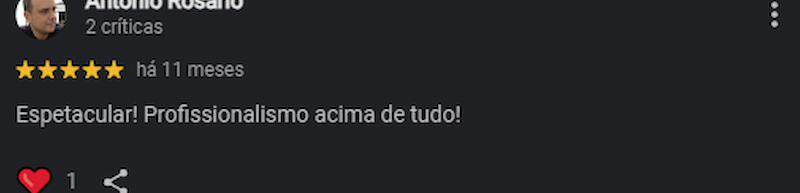 Testemunho real